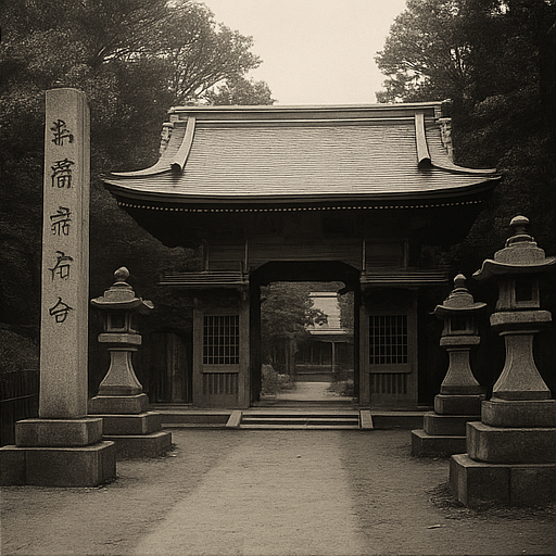 十二社熊野神社を表現した歴史イメージ